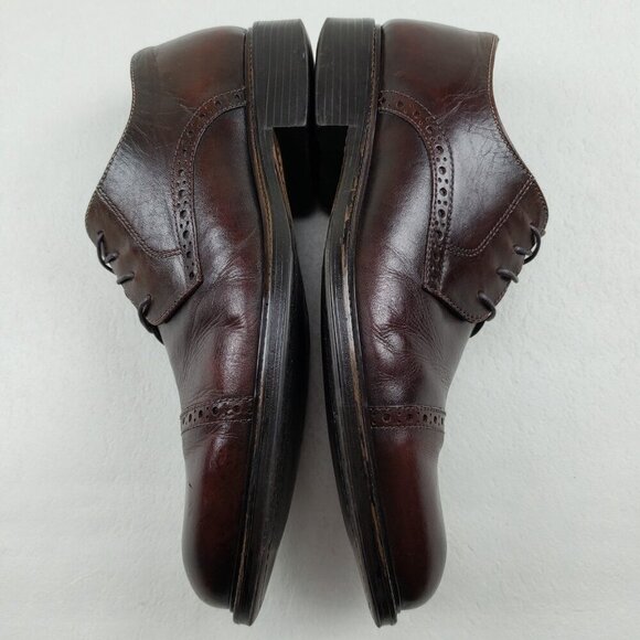Mark Nason X Skechers Oxford Shoe Mens 10 Brown Leather Lace Up Cap Toe Dress main image 8